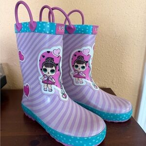 L.O.L. Surprise! Lavender and Teal Rain Boots